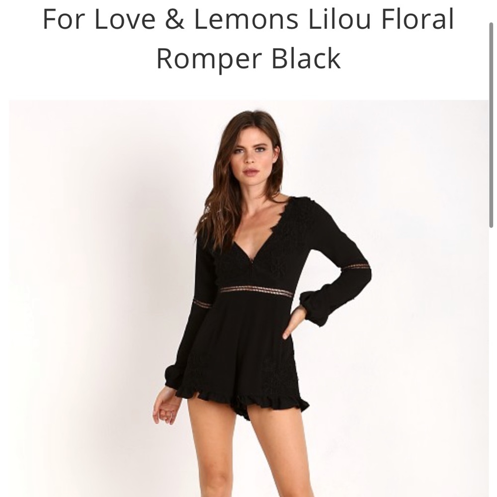 For love + lemons lilou romper